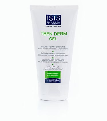 TEEN DERM GEL (pěnivý čistící gel pro mastnou pleť), ISIS 