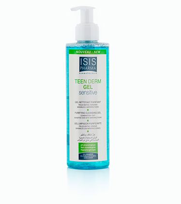 TEEN DERM GEL sensitive, ISIS